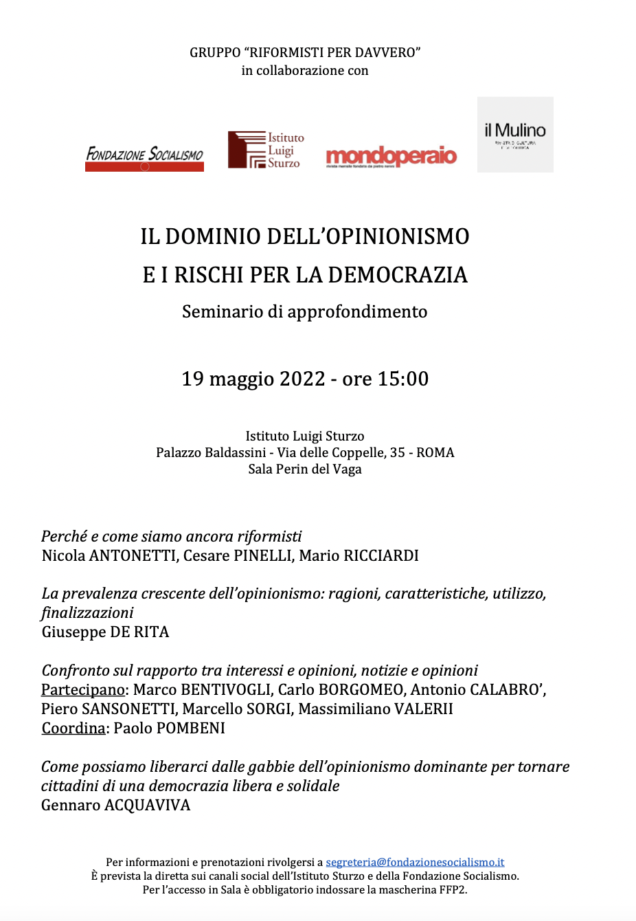 Il dominio dell’opinionismo e i rischi per la democrazia